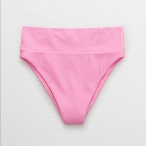 NWT Aerie High-Cut Cheeky Bikini Bottoms
